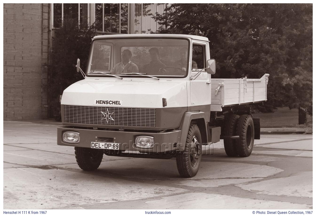 Henschel H 111 K from 1967 Photo 1967