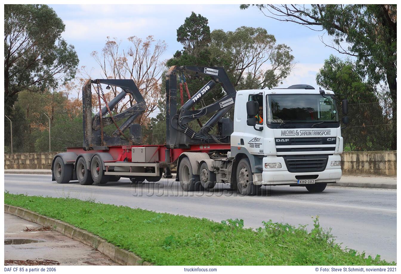 DAF CF 85 a partir de 2006 Foto noviembre 2021