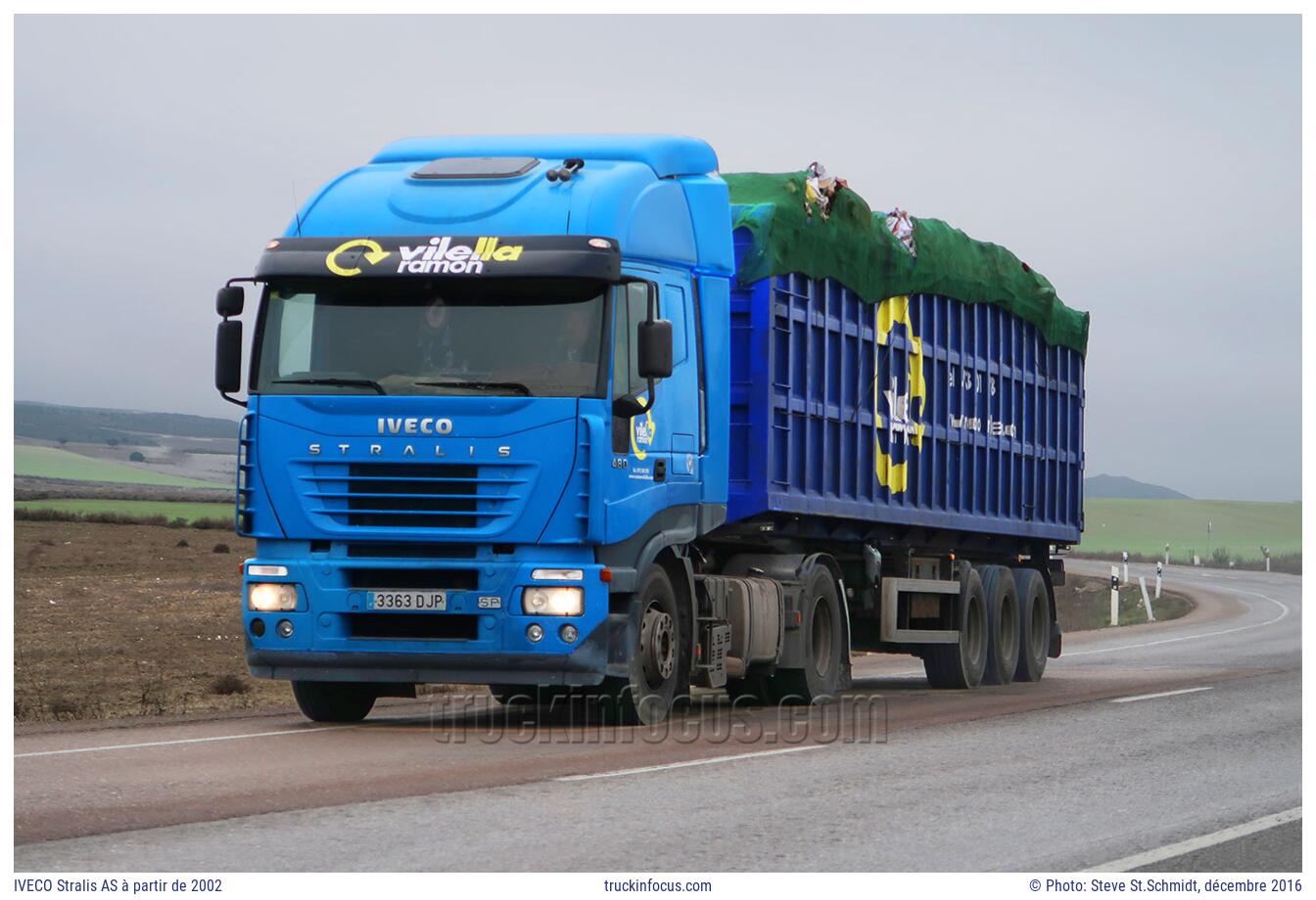 IVECO Stralis AS à partir de 2002 Photo décembre 2016