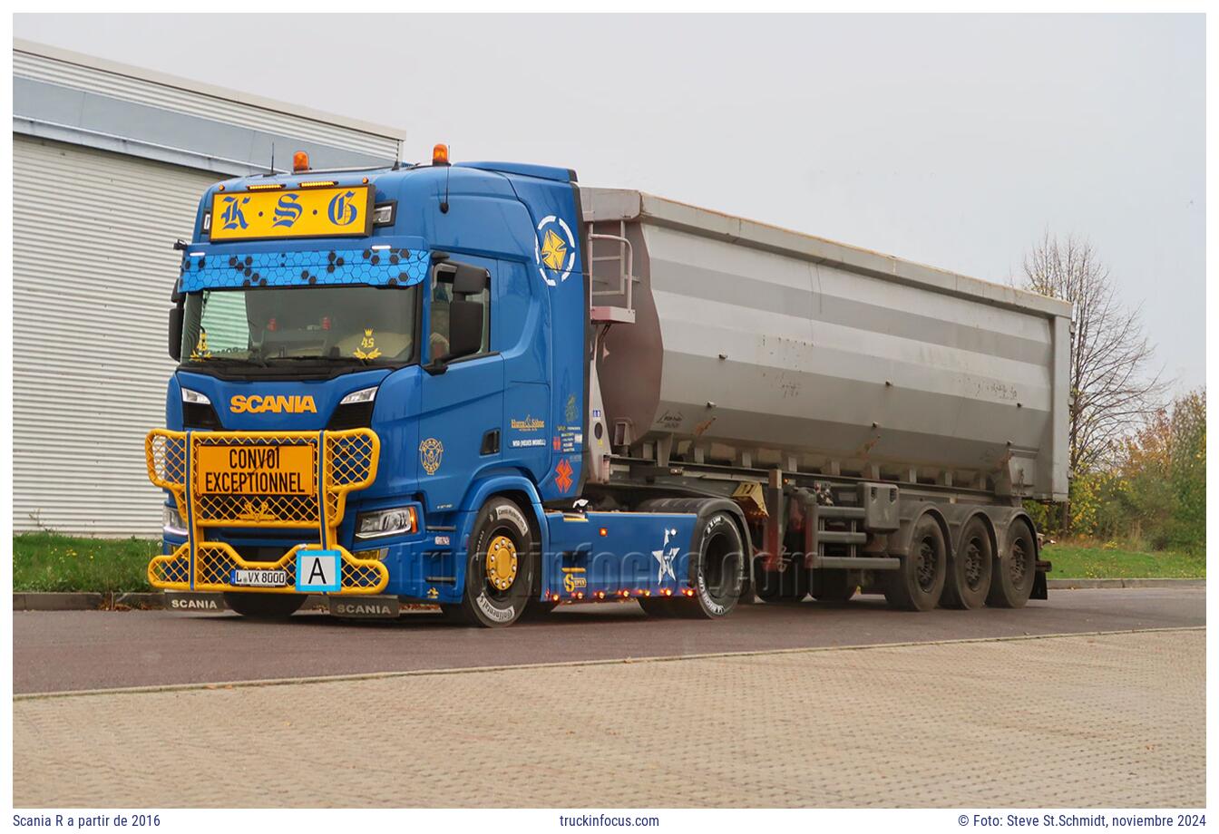 Scania R a partir de 2016 Foto noviembre 2024