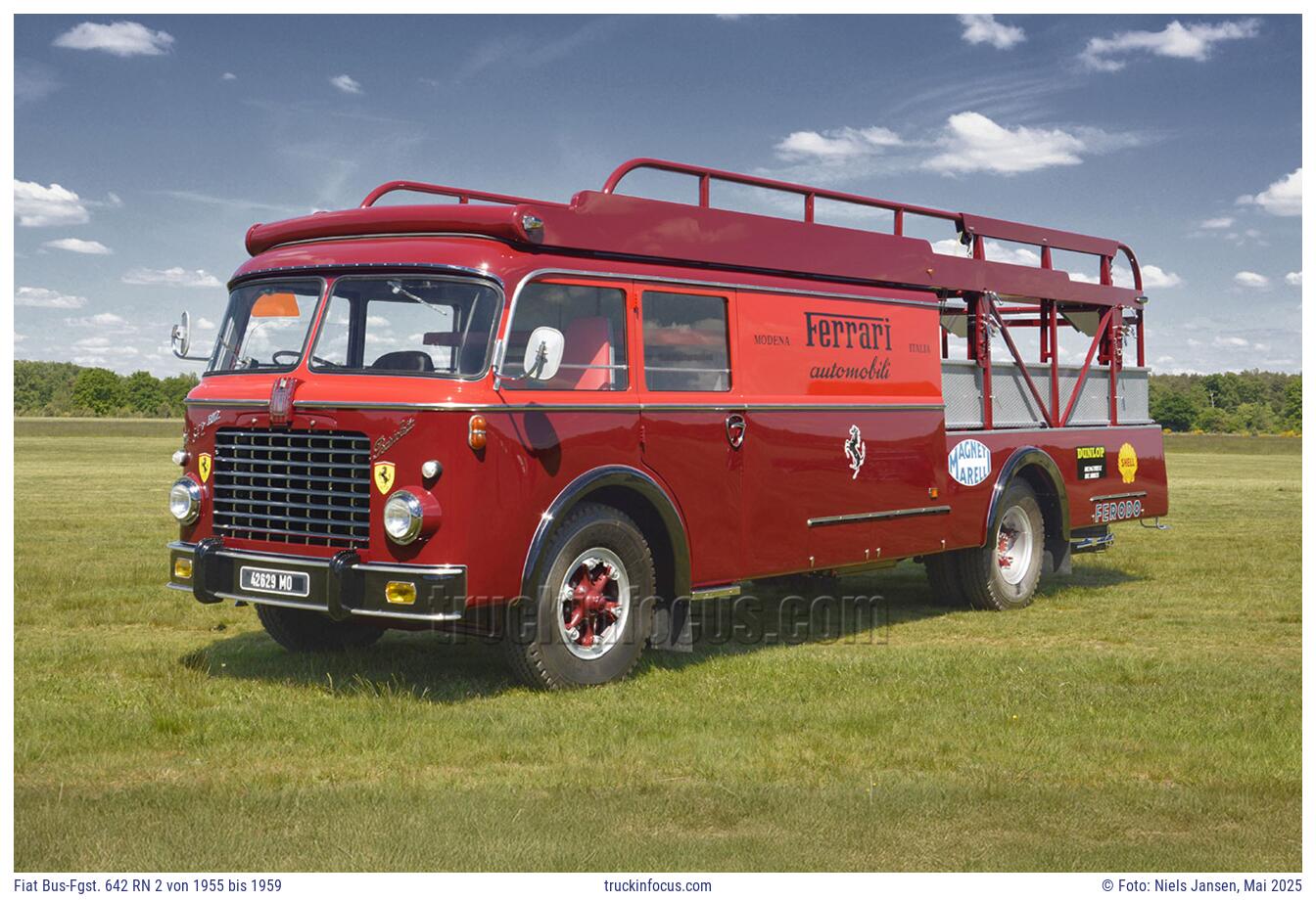 Fiat Bus-Fgst. 642 RN 2 von 1955 bis 1959 Foto Mai 2025