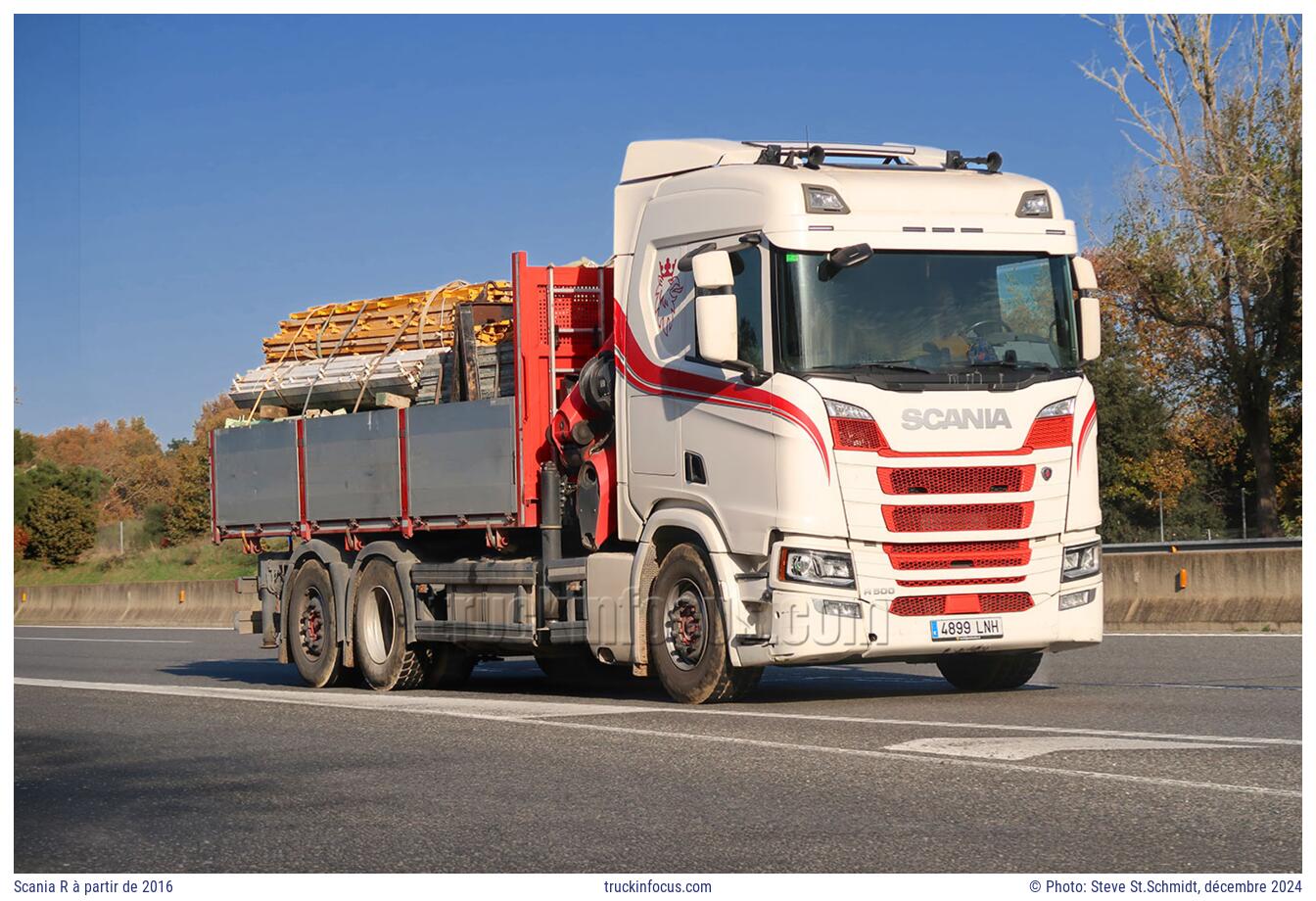 Scania R à partir de 2016 Photo décembre 2024