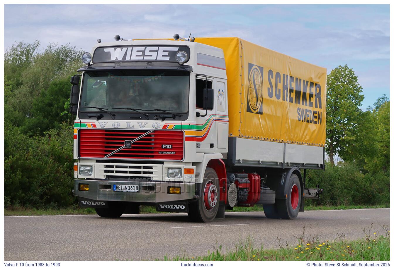 Volvo F 10 from 1988 to 1993 Photo September 2026