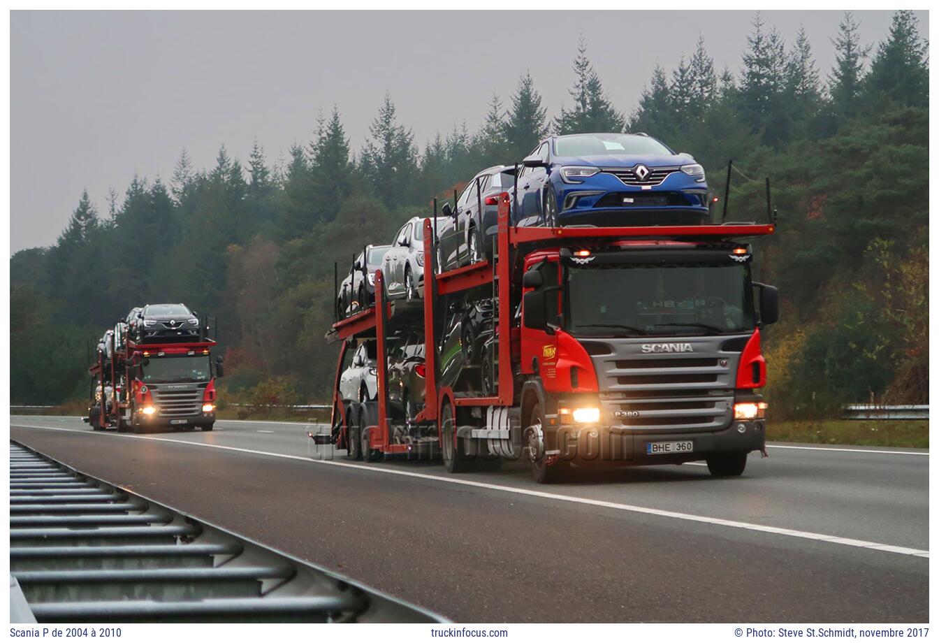 Scania P de 2004 à 2010 Photo novembre 2017