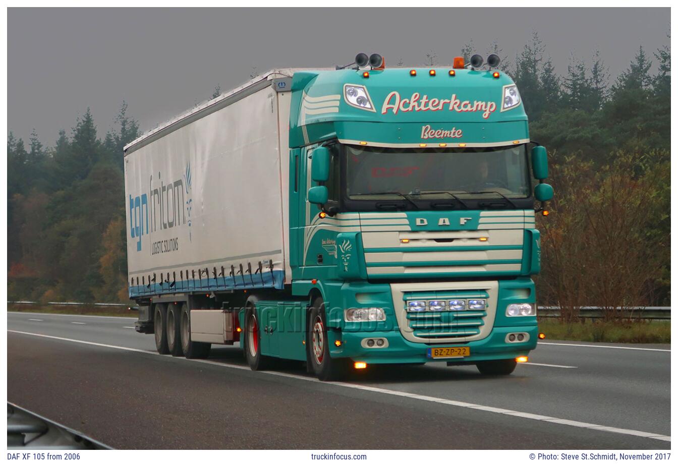 DAF XF 105 from 2006 Photo November 2017