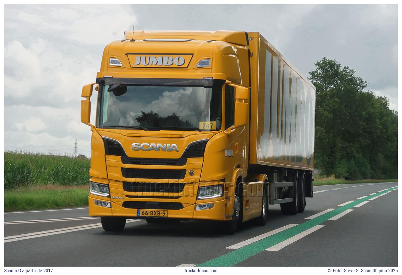 Scania G a partir de 2017 Foto julio 2025