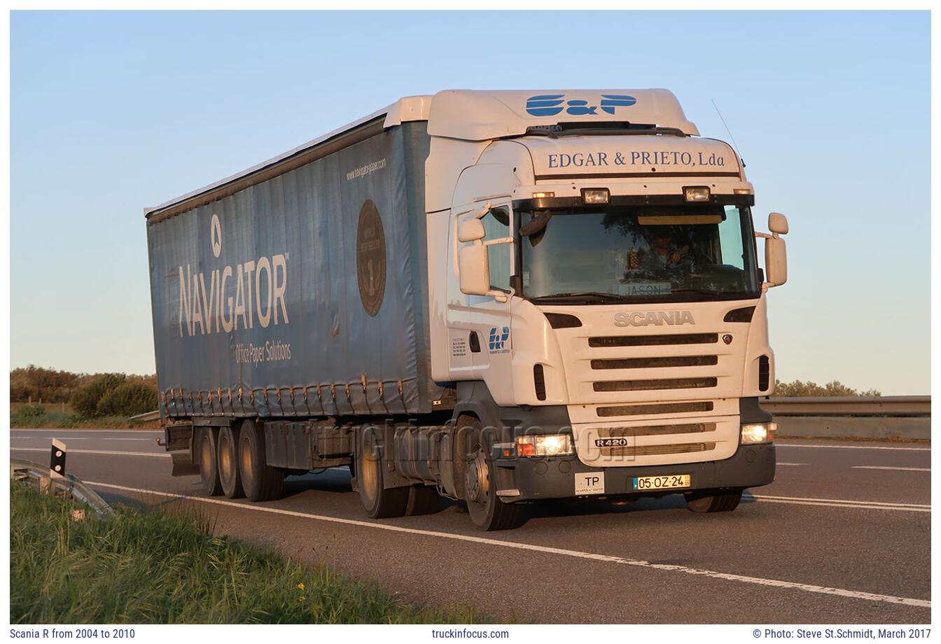 Scania R from 2004 to 2010 Photo March 2017