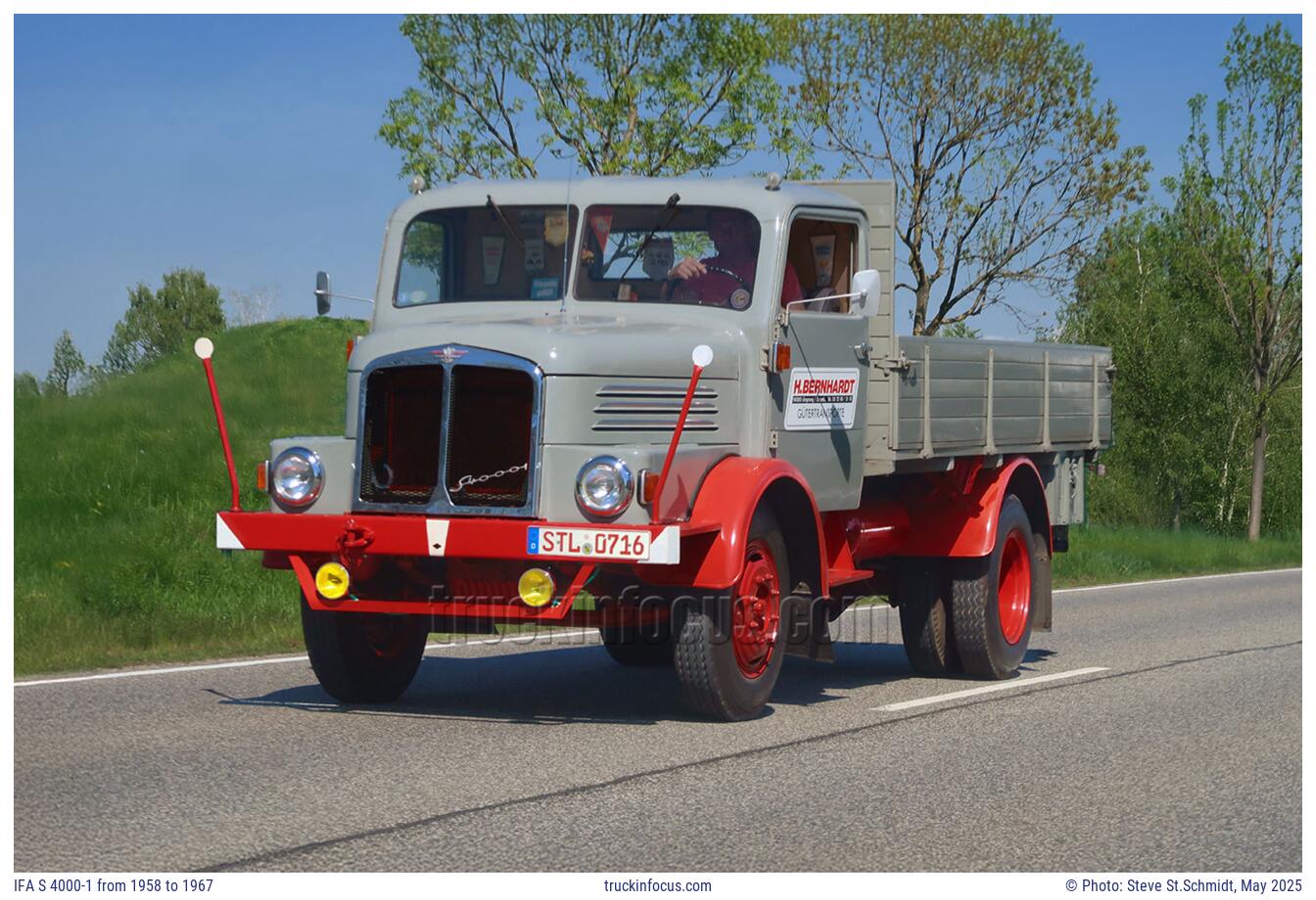 IFA S 4000-1 from 1958 to 1967 Photo May 2025