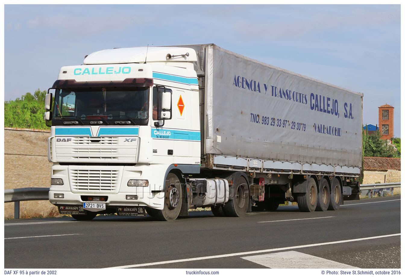 DAF XF 95 à partir de 2002 Photo octobre 2016