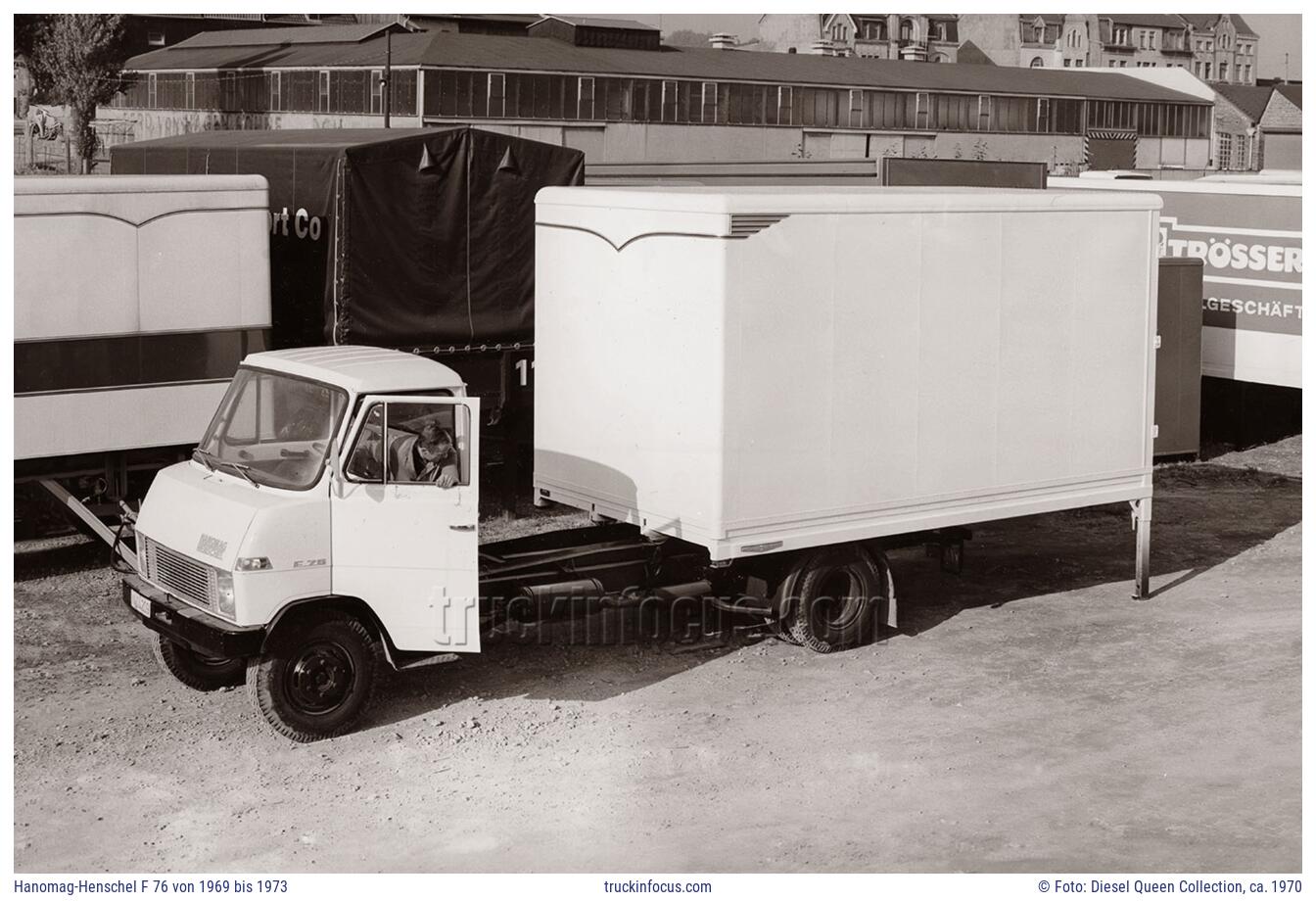 Hanomag-Henschel F 76 von 1969 bis 1973 Foto ca. 1970