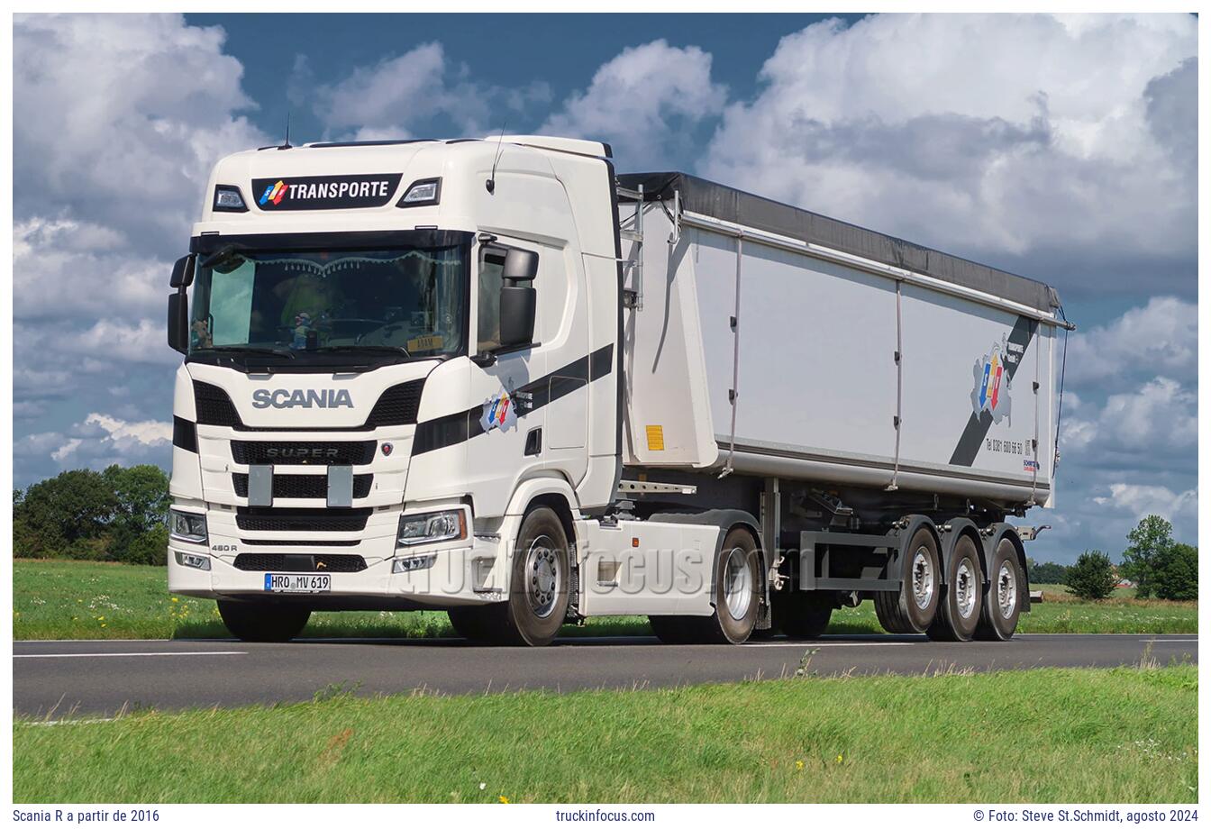 Scania R a partir de 2016 Foto agosto 2024