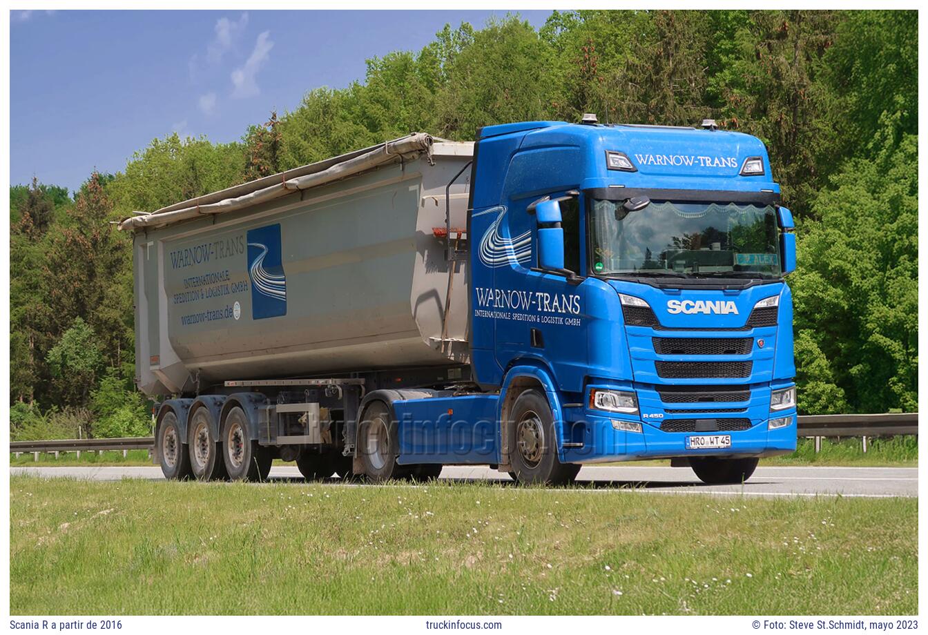 Scania R a partir de 2016 Foto mayo 2023