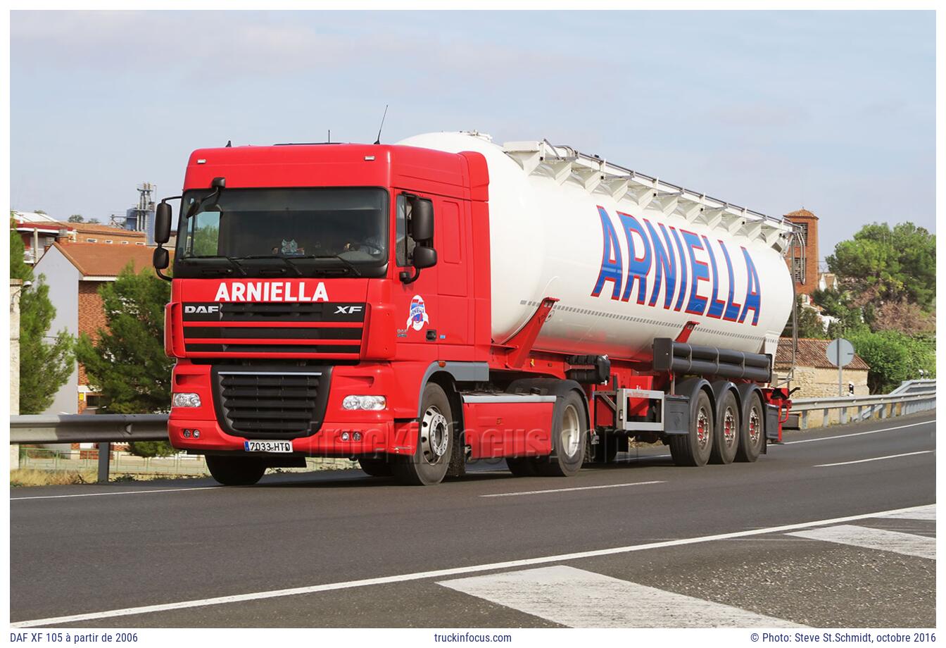 DAF XF 105 à partir de 2006 Photo octobre 2016