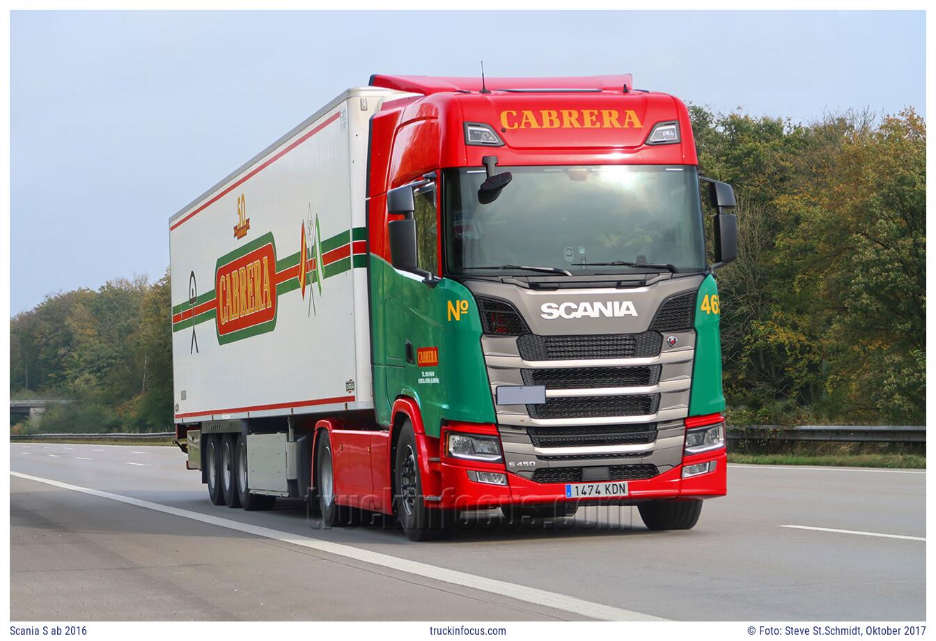 Scania S ab 2016 Foto Oktober 2017