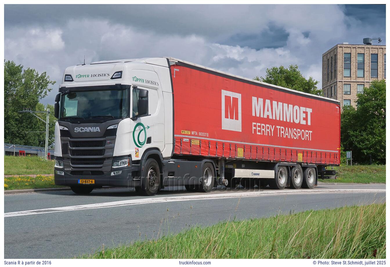 Scania R à partir de 2016 Photo juillet 2025