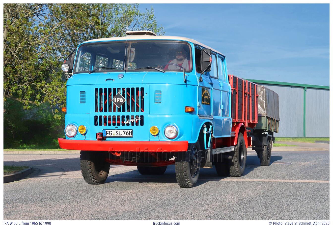 IFA W 50 L from 1965 to 1990 Photo April 2025