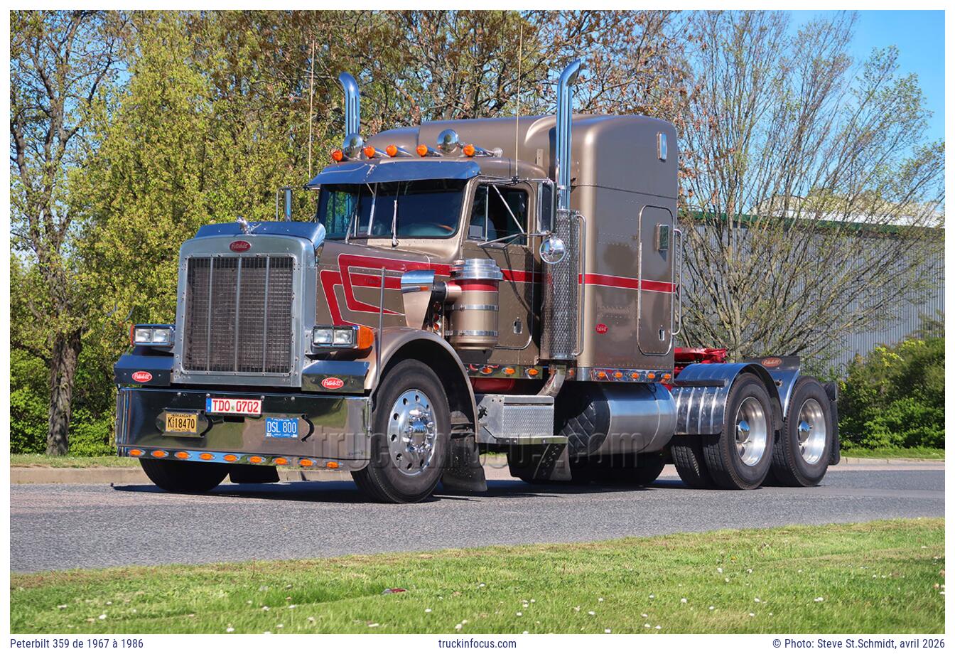 Peterbilt 359 de 1967 à 1986 Photo avril 2026