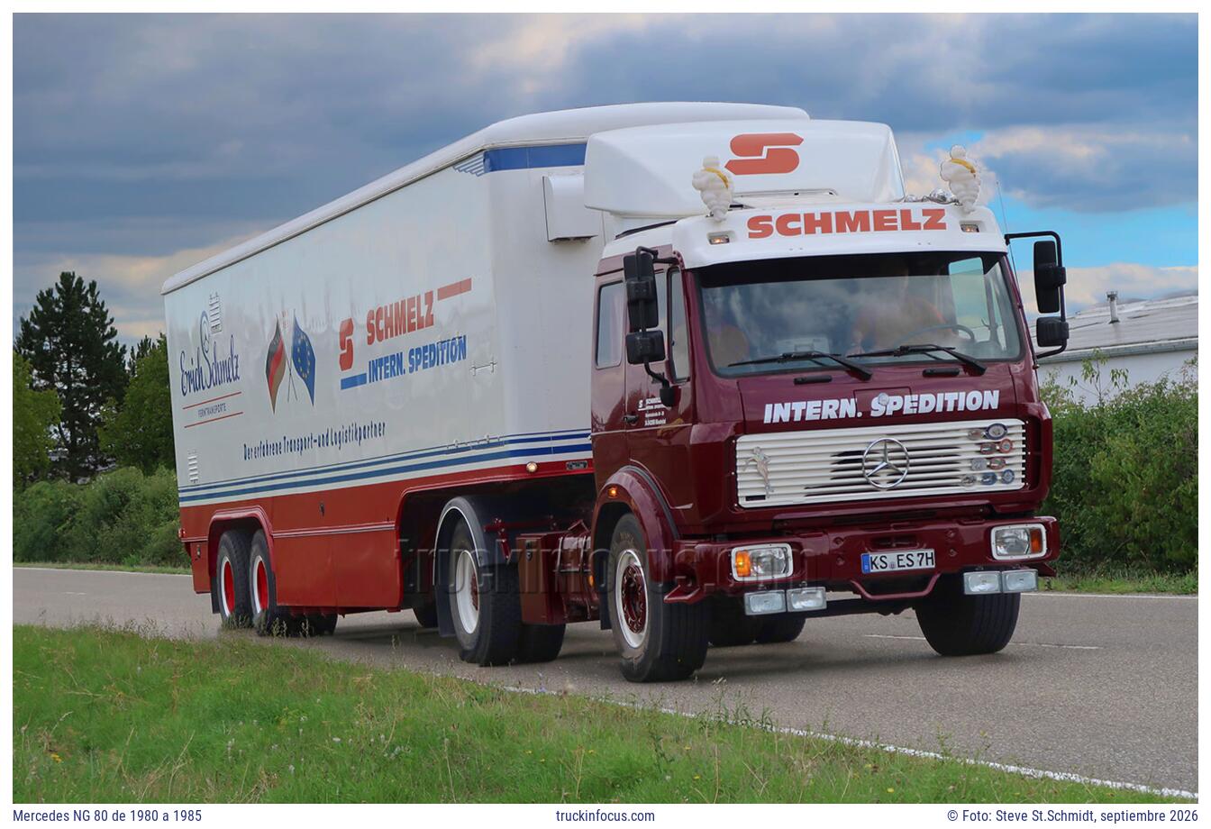 Mercedes NG 80 de 1980 a 1985 Foto septiembre 2026
