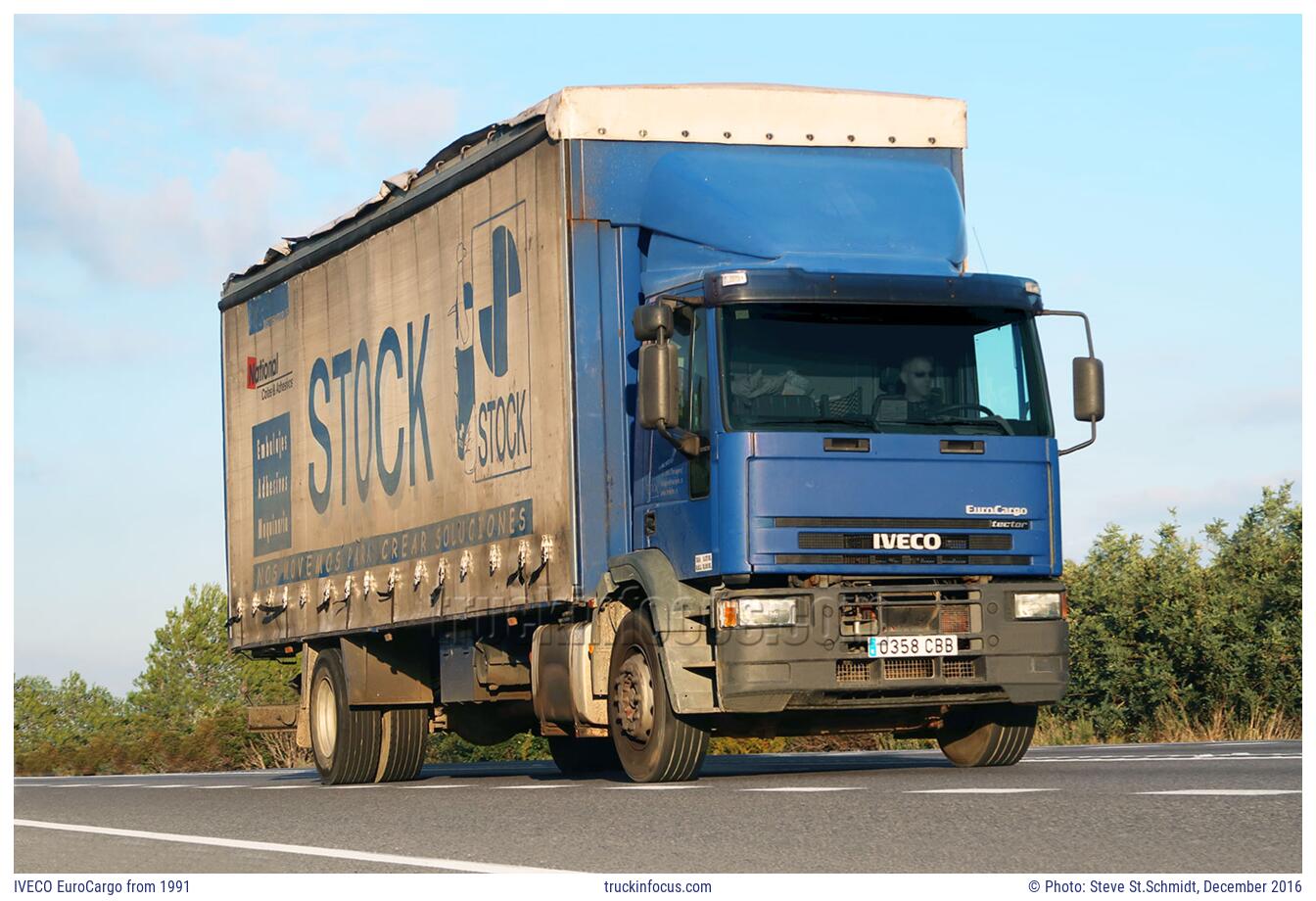 IVECO EuroCargo from 1991 Photo December 2016