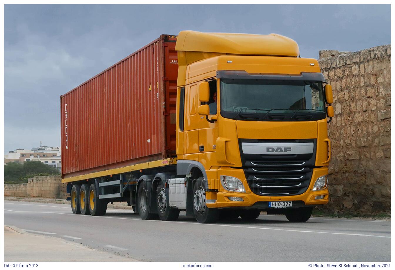 DAF XF from 2013 Photo November 2021