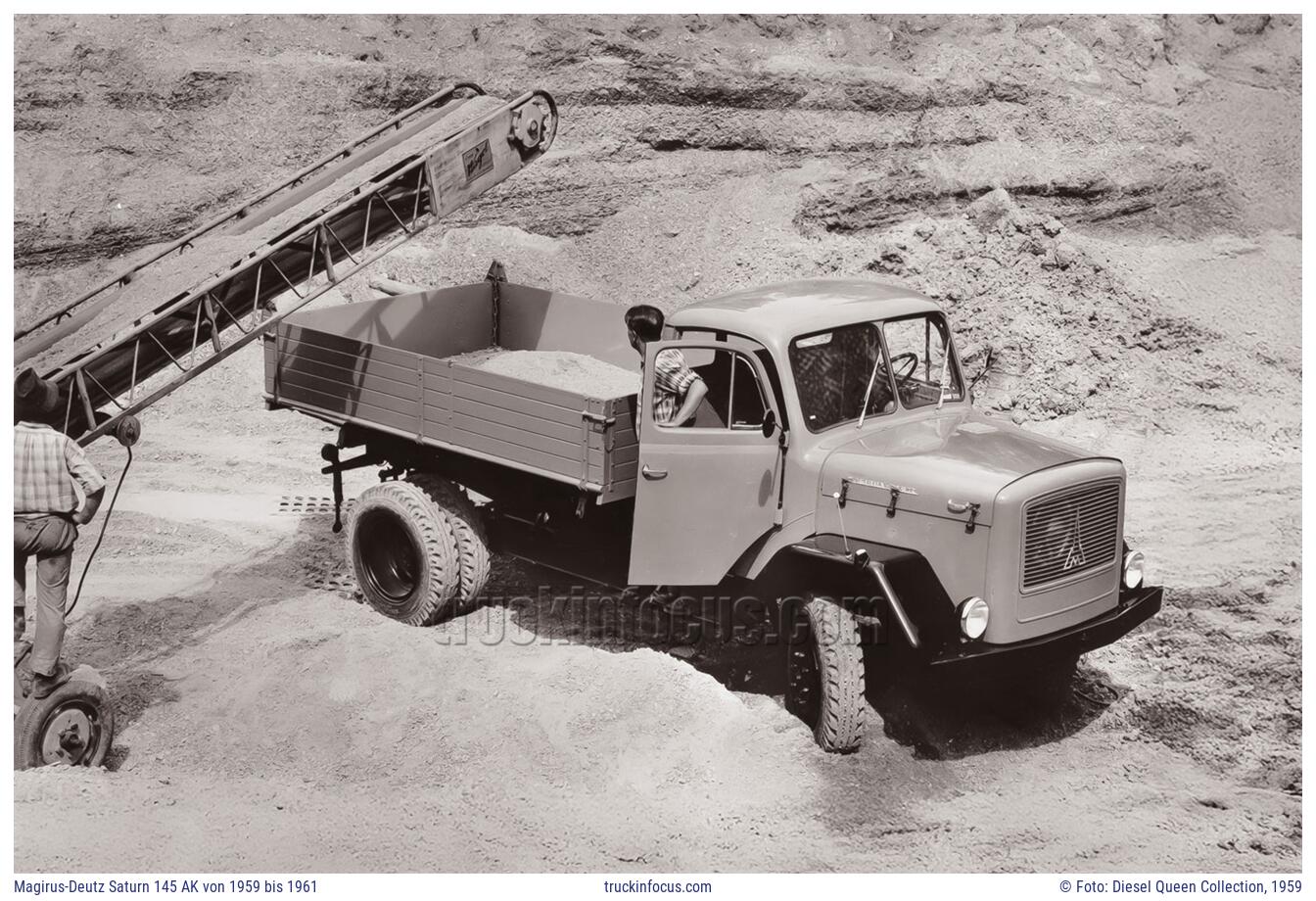 Magirus-Deutz Saturn 145 AK von 1959 bis 1961 Foto 1959