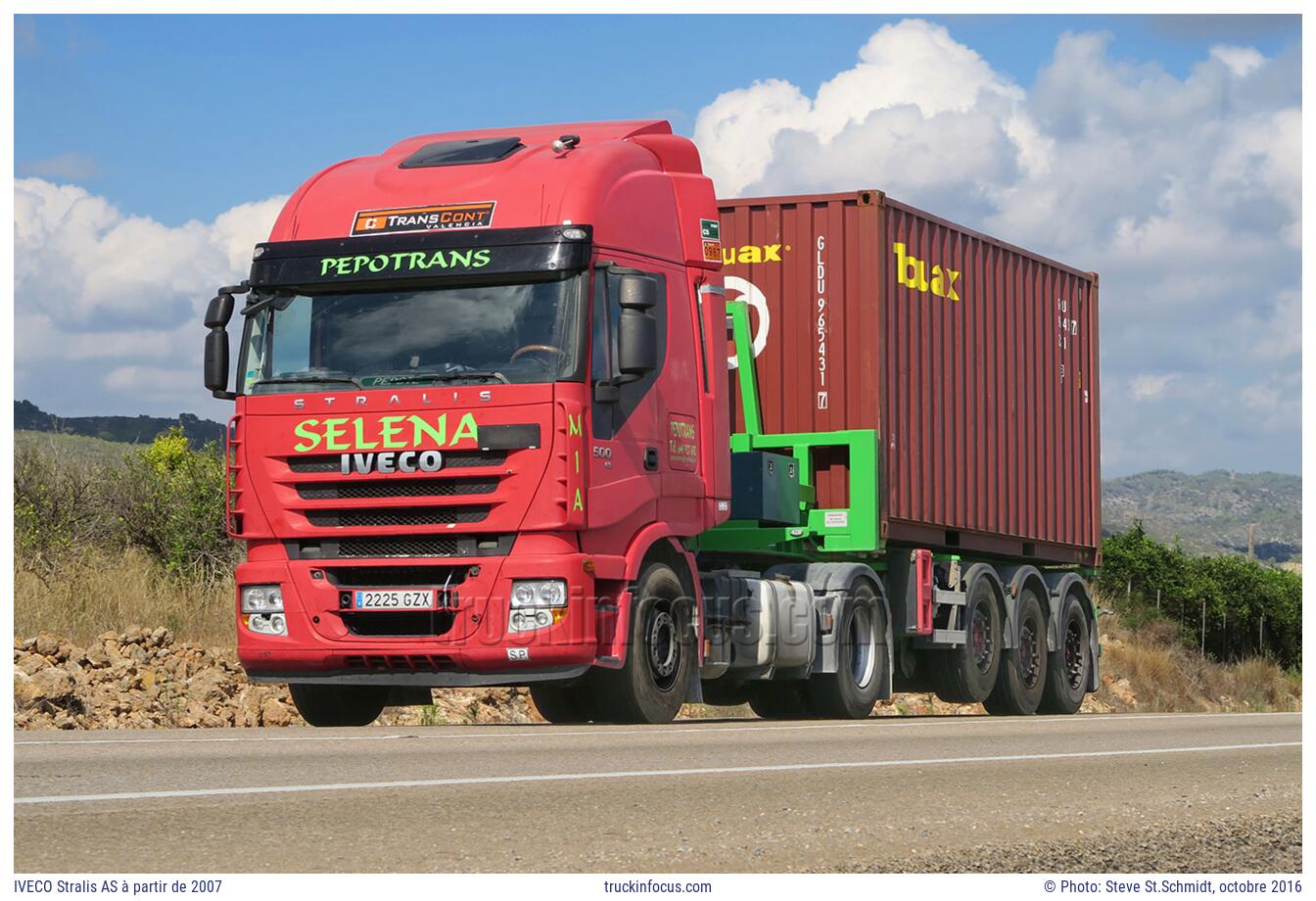 IVECO Stralis AS à partir de 2007 Photo octobre 2016