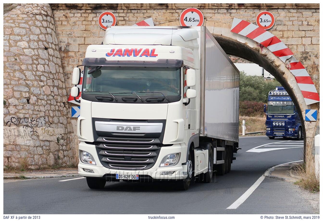 DAF XF à partir de 2013 Photo mars 2019