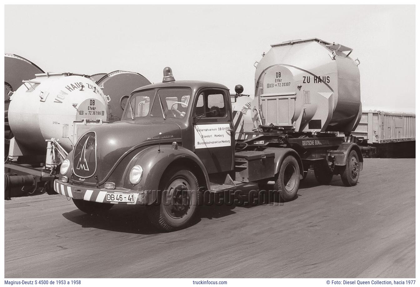 Magirus-Deutz S 4500 de 1953 a 1958 Foto hacia 1977