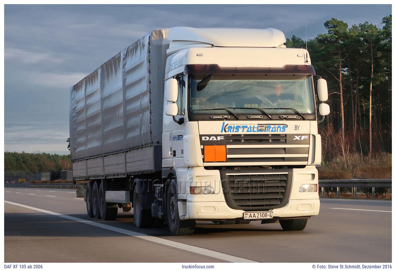 DAF XF 105 ab 2006 Foto Dezember 2016