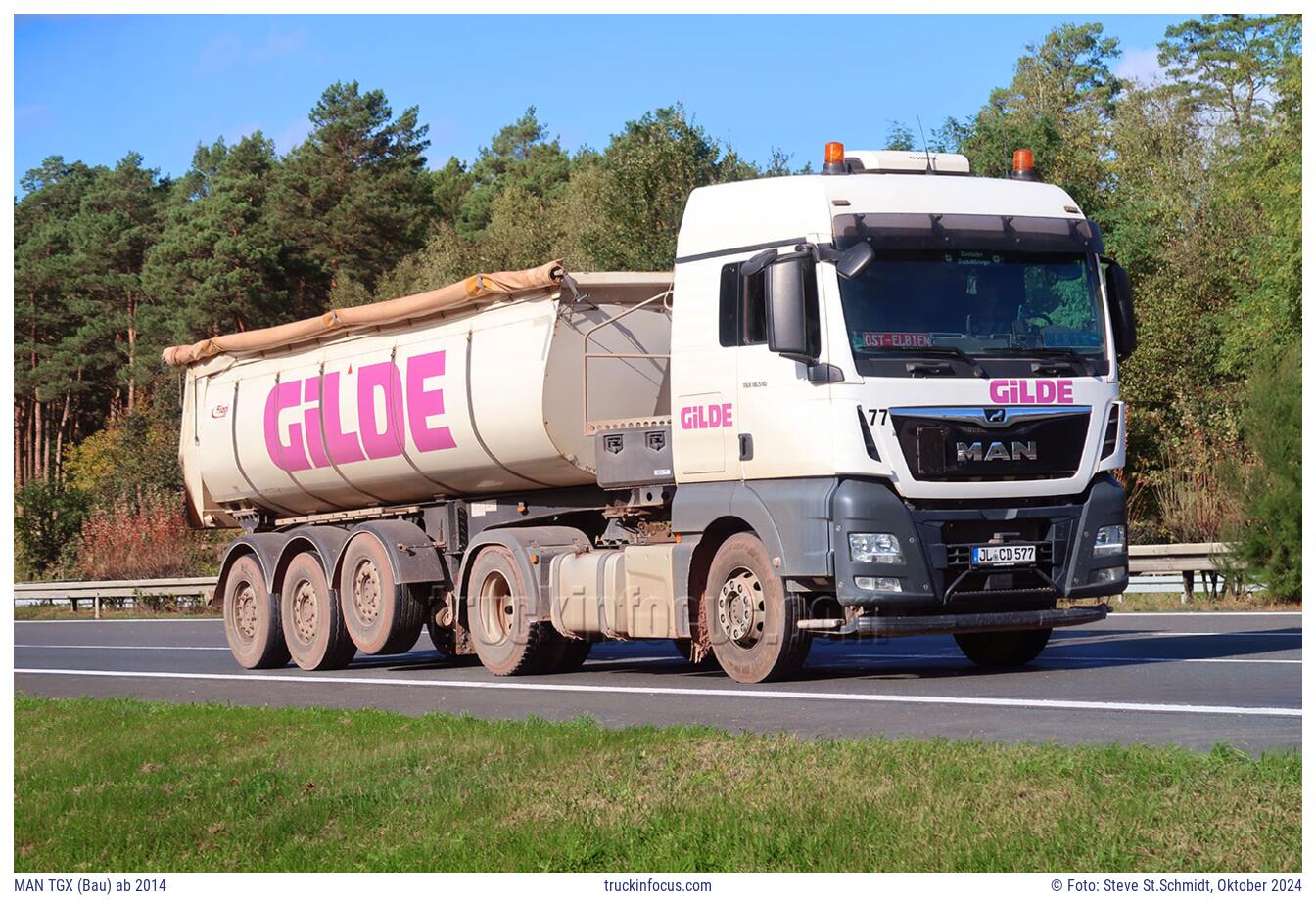 MAN TGX (Bau) ab 2014 Foto Oktober 2024