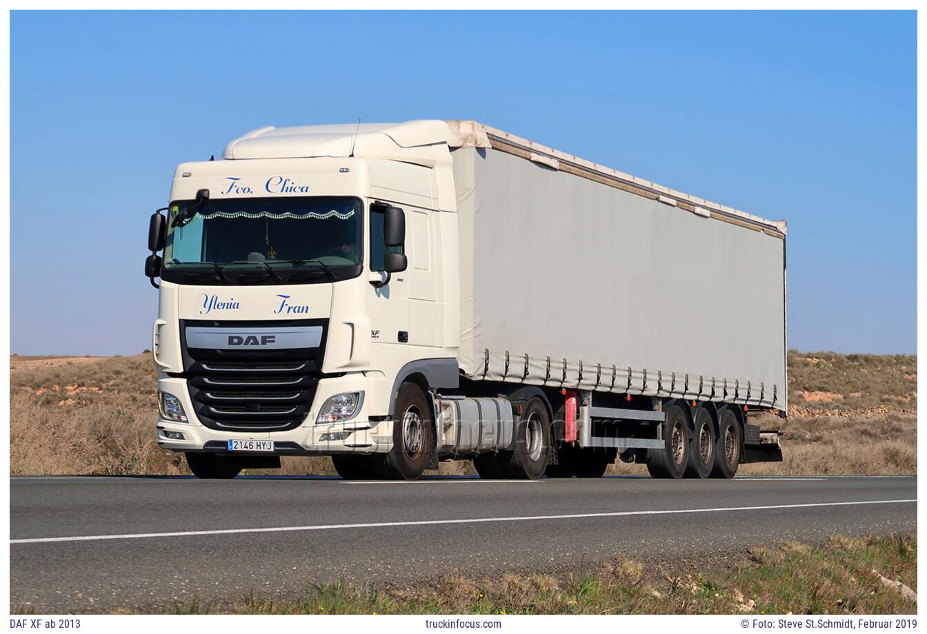 DAF XF ab 2013 Foto Februar 2019