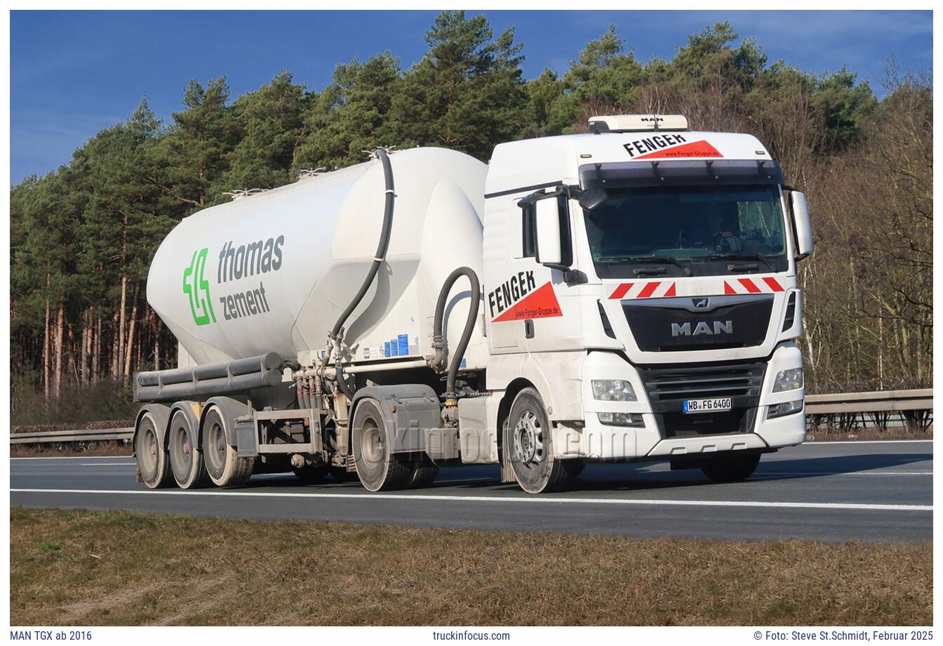 MAN TGX ab 2016 Foto Februar 2025