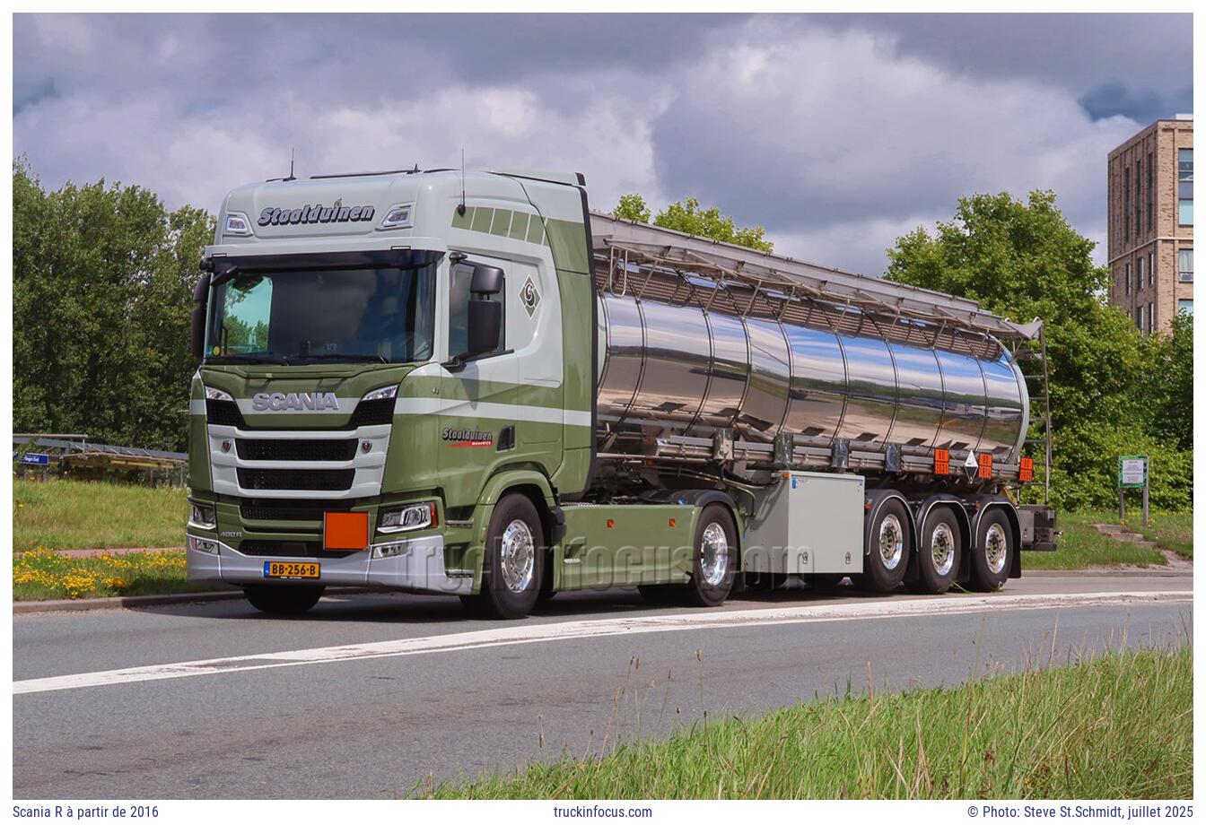 Scania R à partir de 2016 Photo juillet 2025