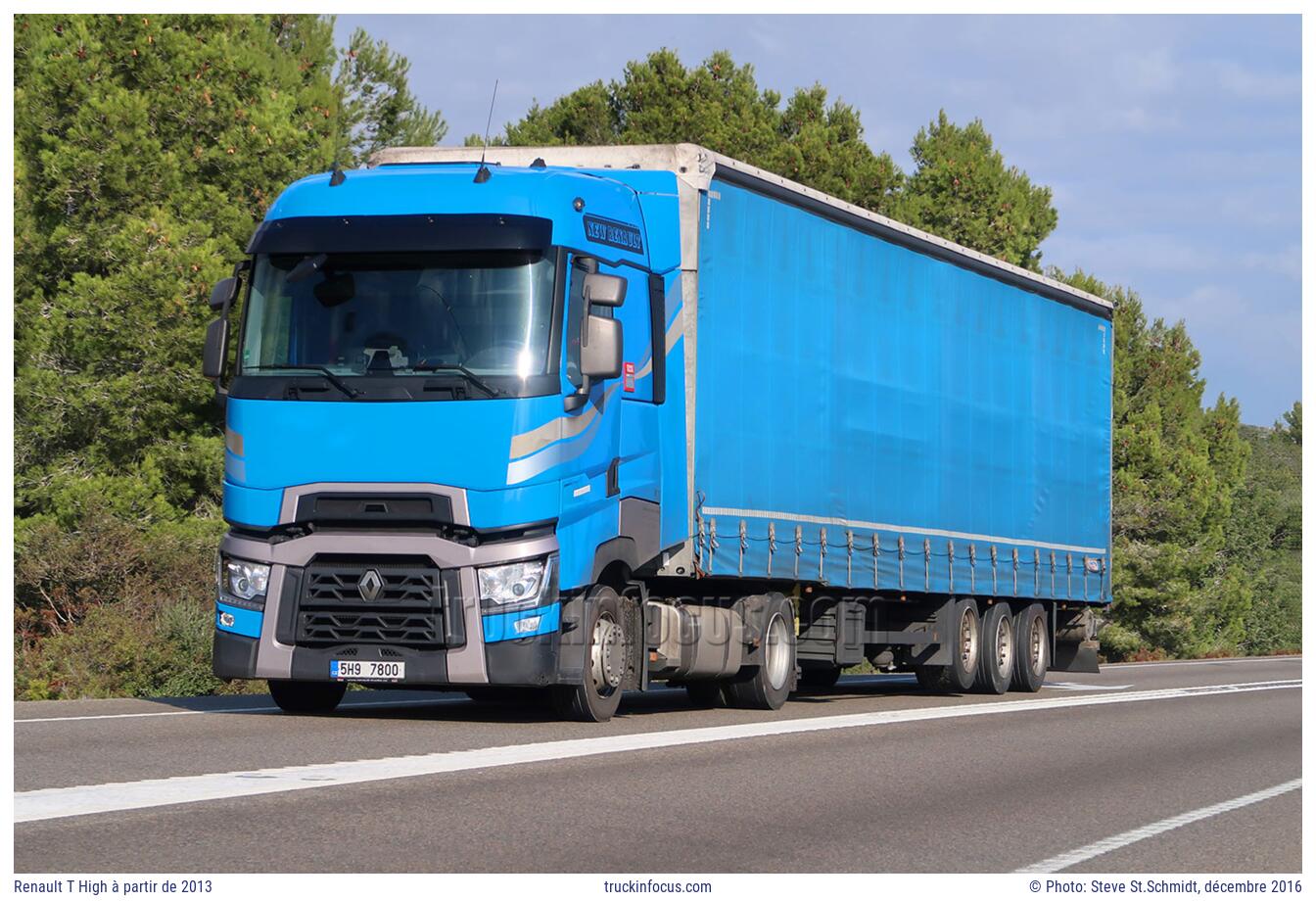 Renault T High à partir de 2013 Photo décembre 2016