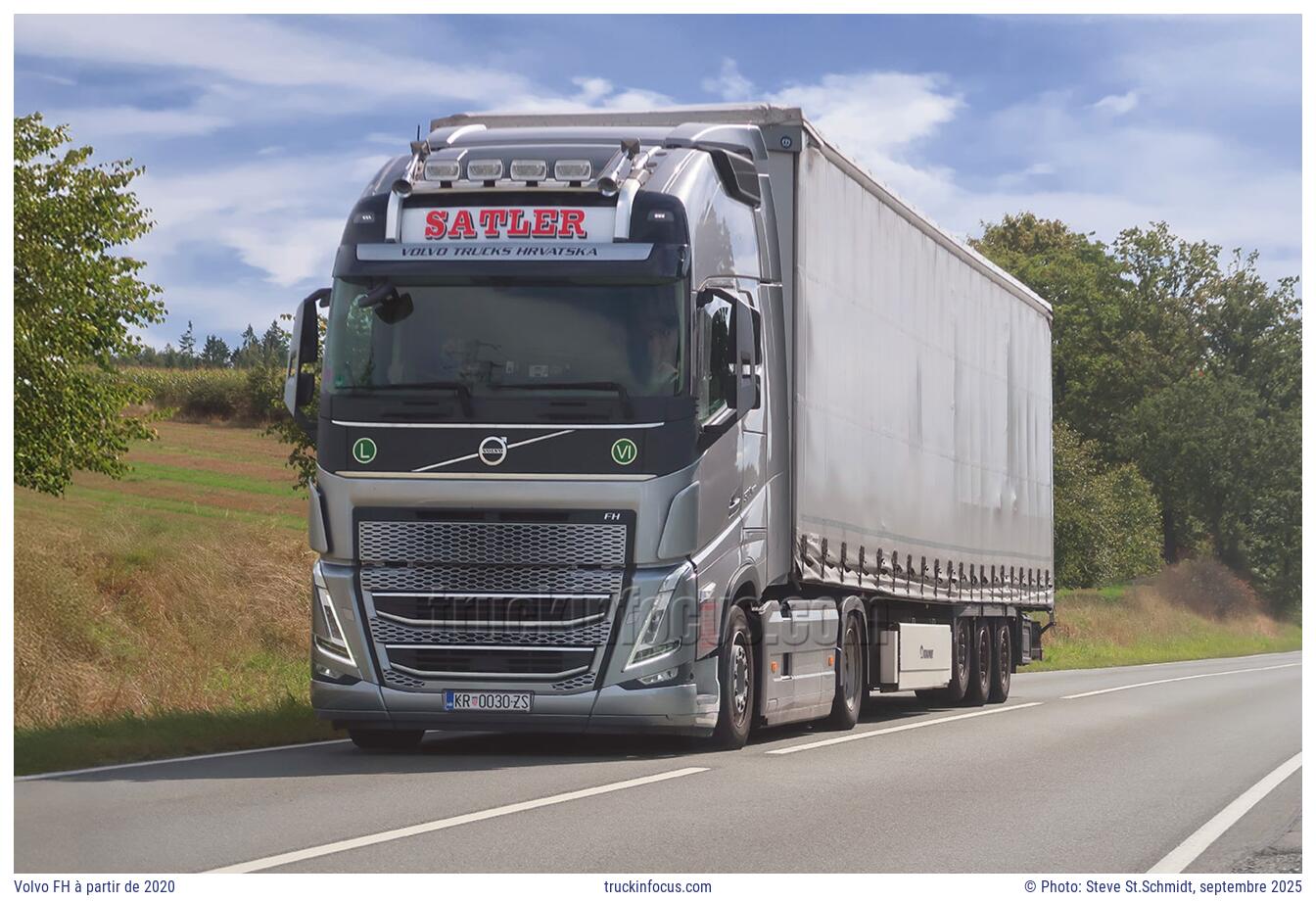 Volvo FH à partir de 2020 Photo septembre 2025