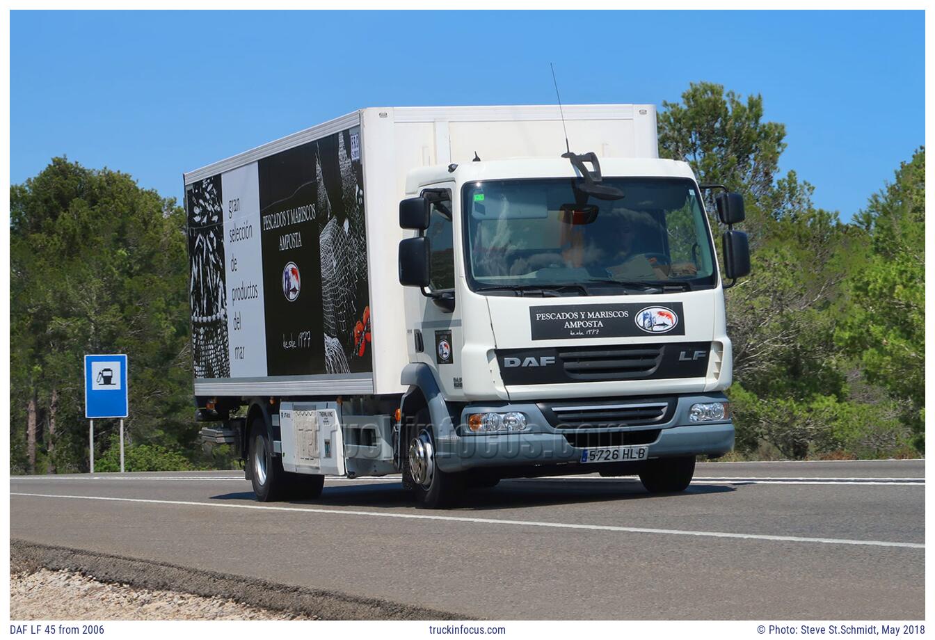 DAF LF 45 from 2006 Photo May 2018