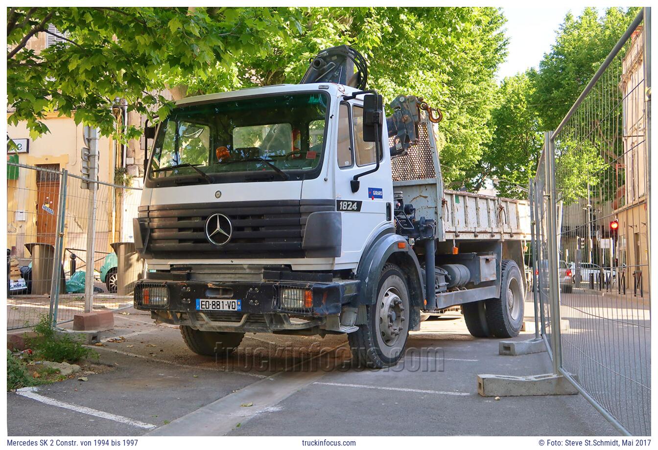 Mercedes SK 2 Constr. von 1994 bis 1997 Foto Mai 2017