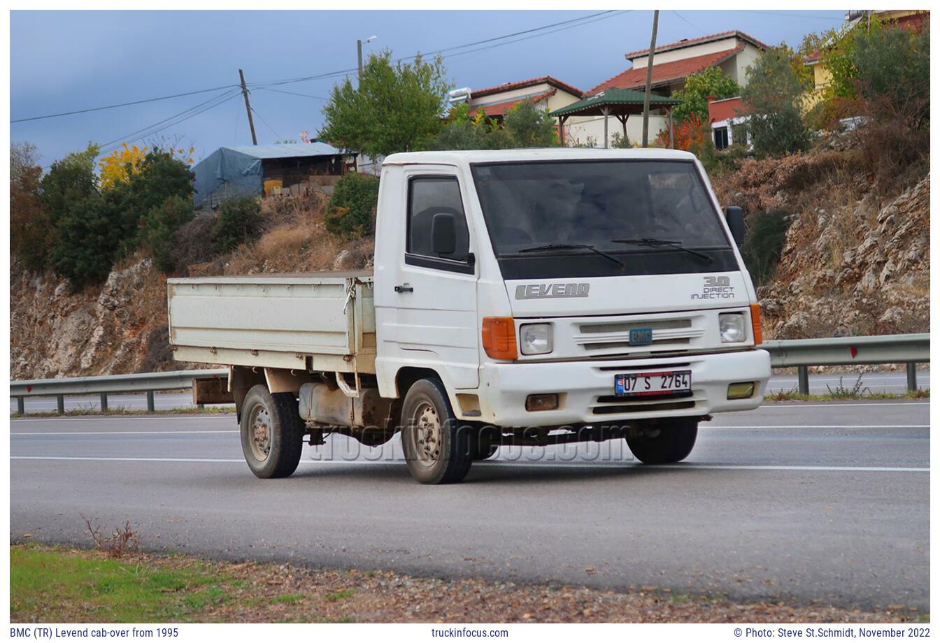 BMC (TR) Levend cab-over from 1995 Photo November 2022