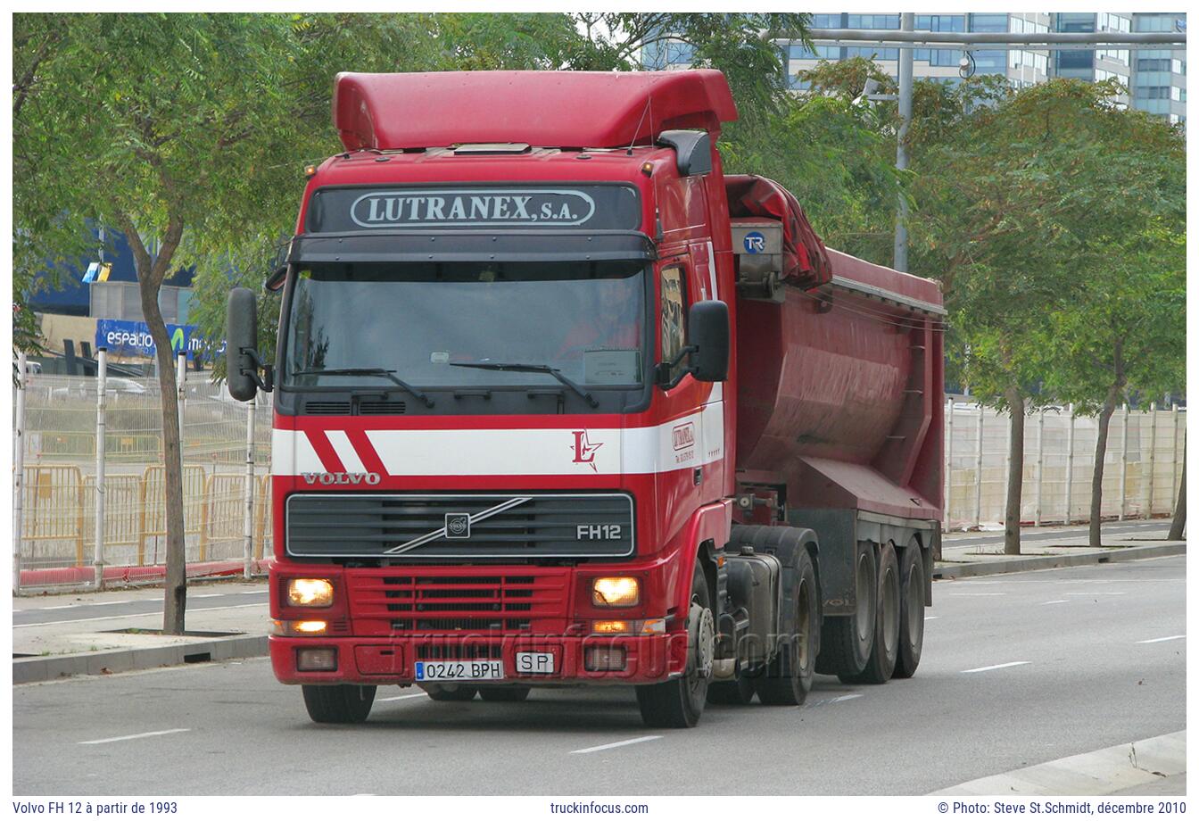 Volvo FH 12 à partir de 1993 Photo décembre 2010