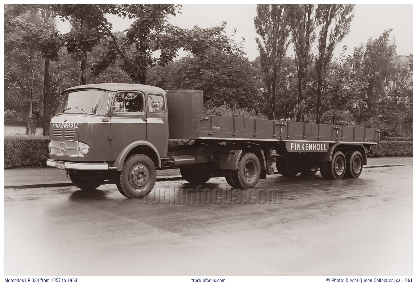Mercedes LP 334 from 1957 to 1963 Photo ca. 1961