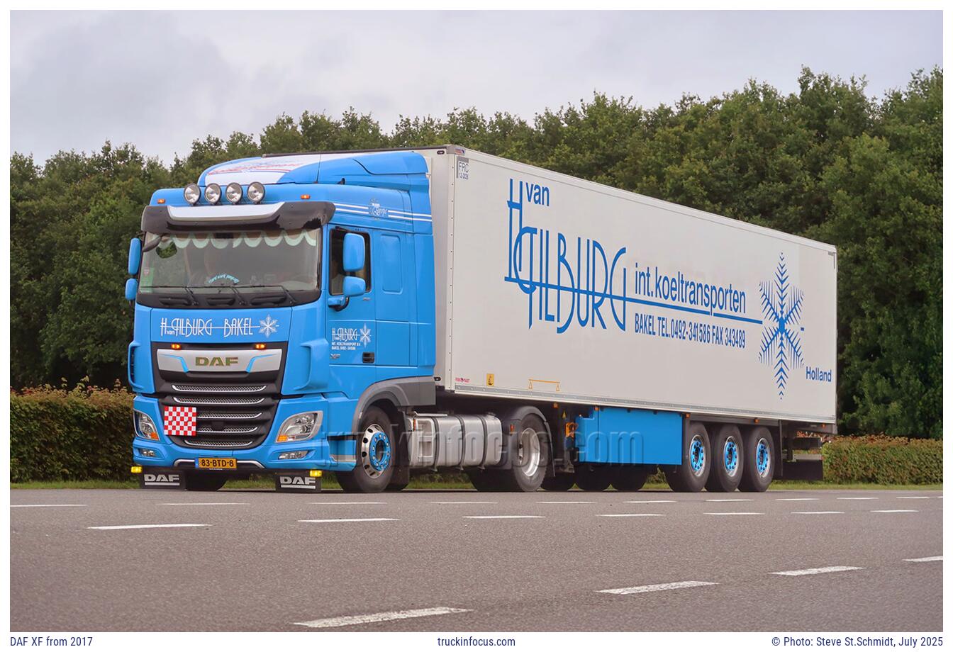 DAF XF from 2017 Photo July 2025