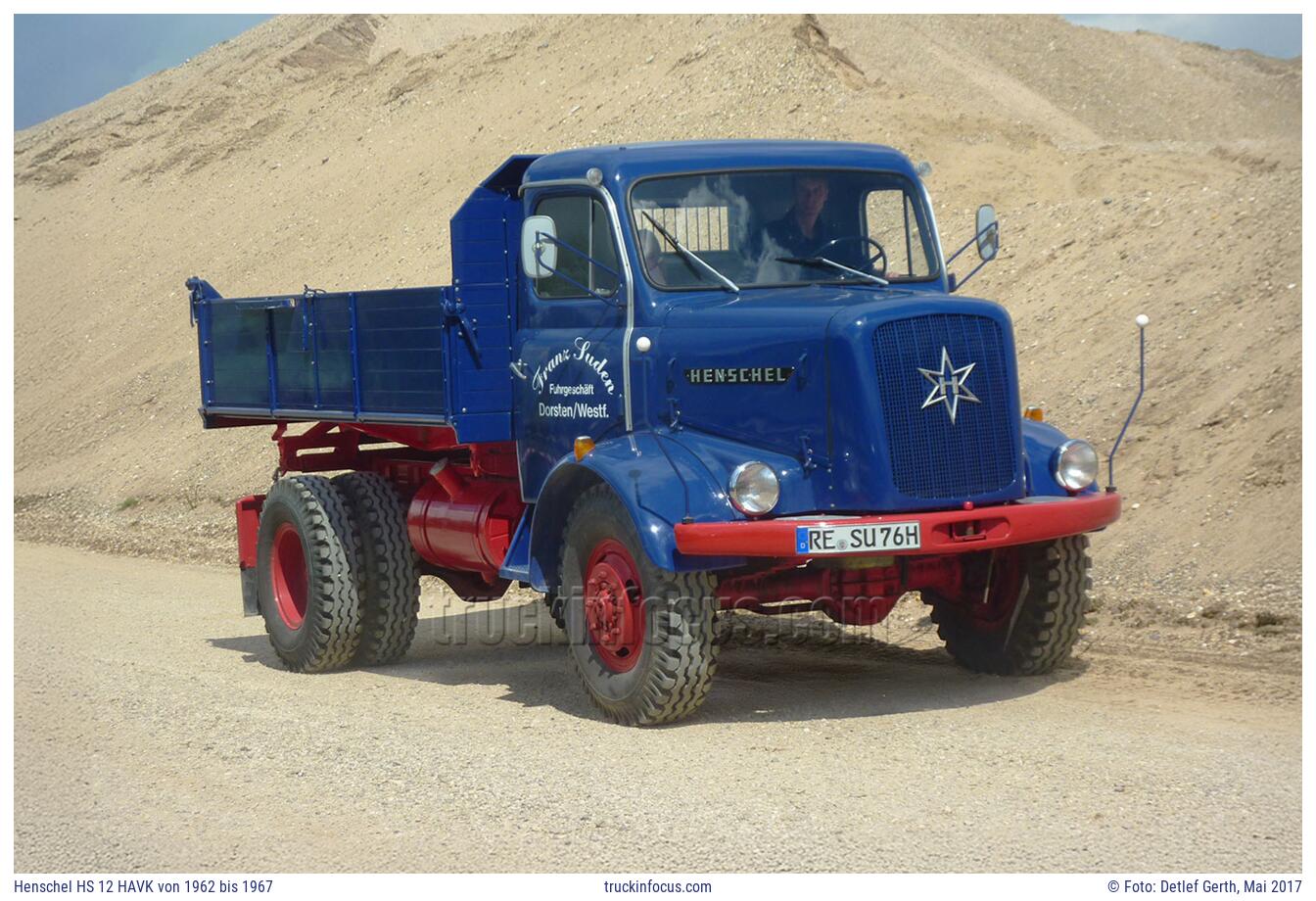 Henschel HS 12 HAVK von 1962 bis 1967 Foto Mai 2017