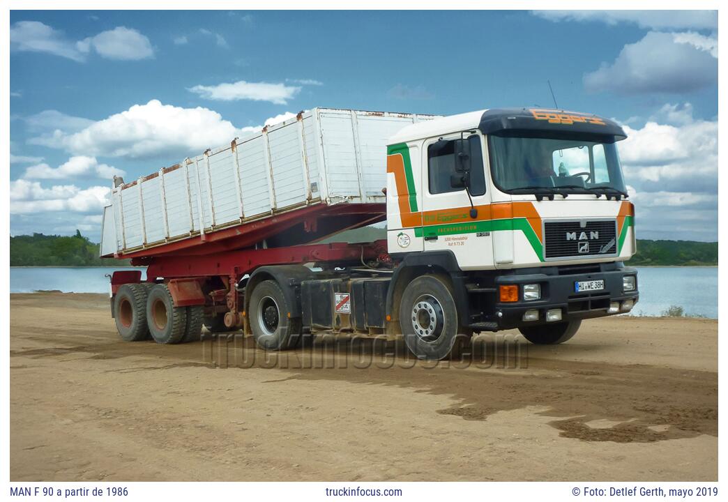 MAN F 90 a partir de 1986 Foto mayo 2019