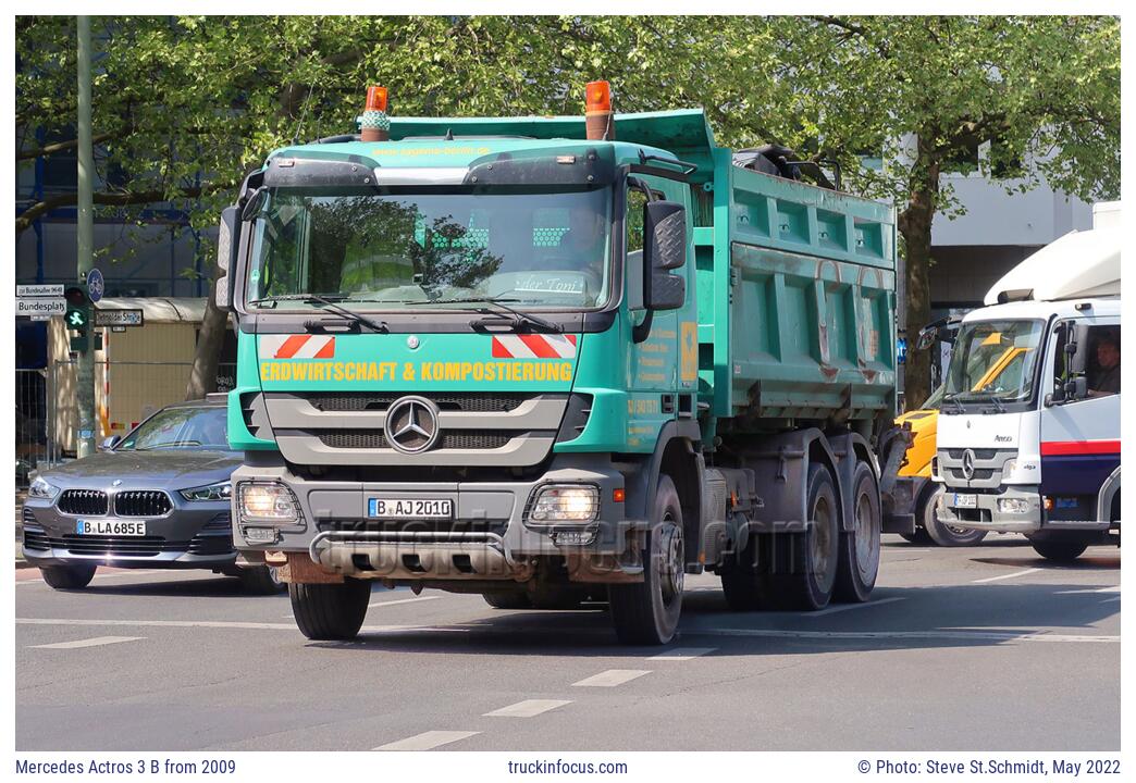 Mercedes Actros 3 B from 2009 Photo May 2022