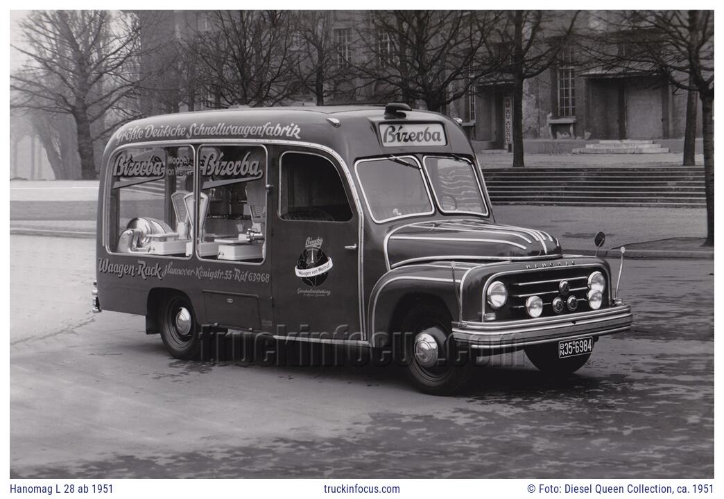 Hanomag L 28 ab 1951 Foto ca. 1951