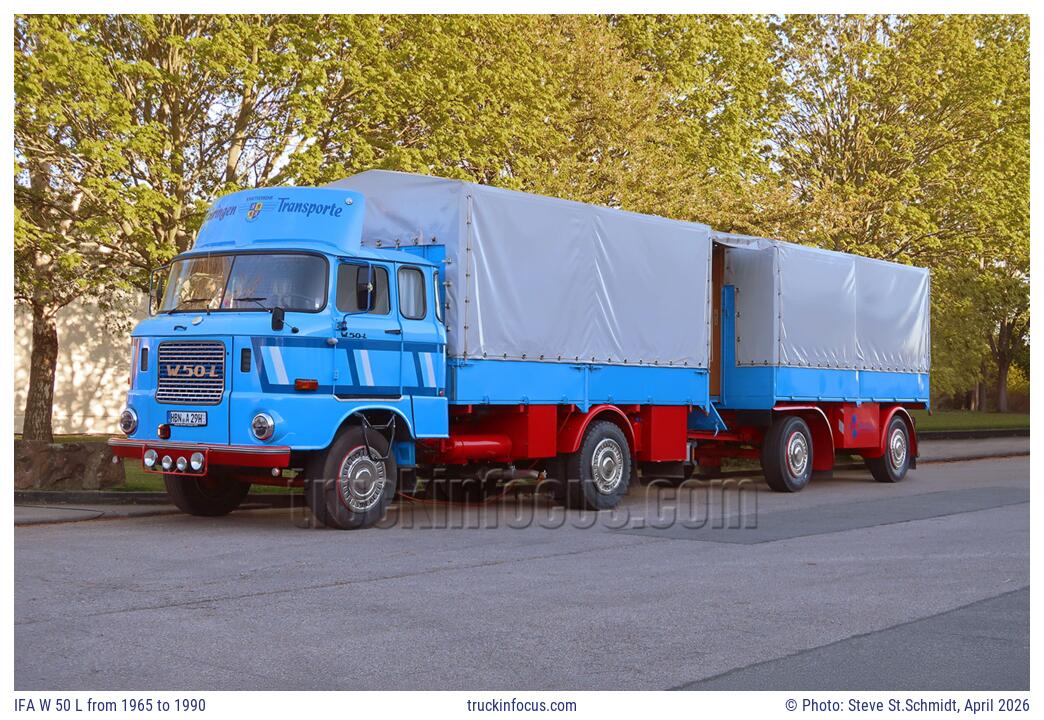 IFA W 50 L from 1965 to 1990 Photo April 2026