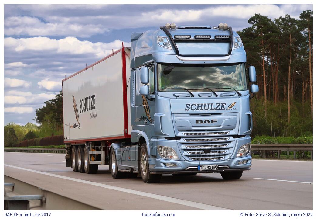 DAF XF a partir de 2017 Foto mayo 2022