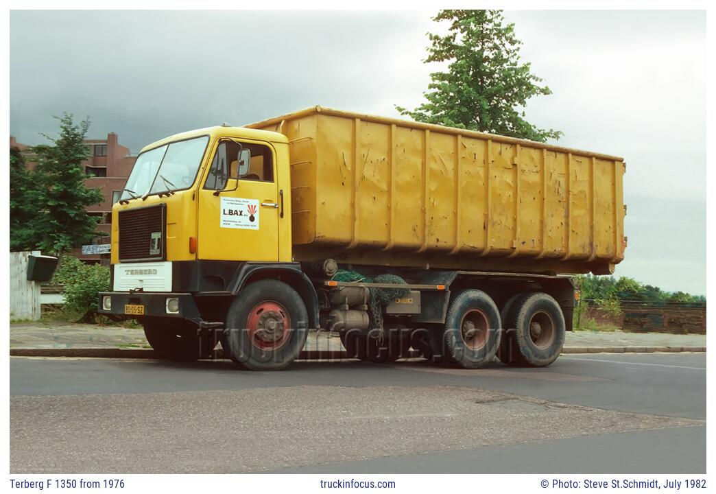 Terberg F 1350 from 1976 Photo July 1982