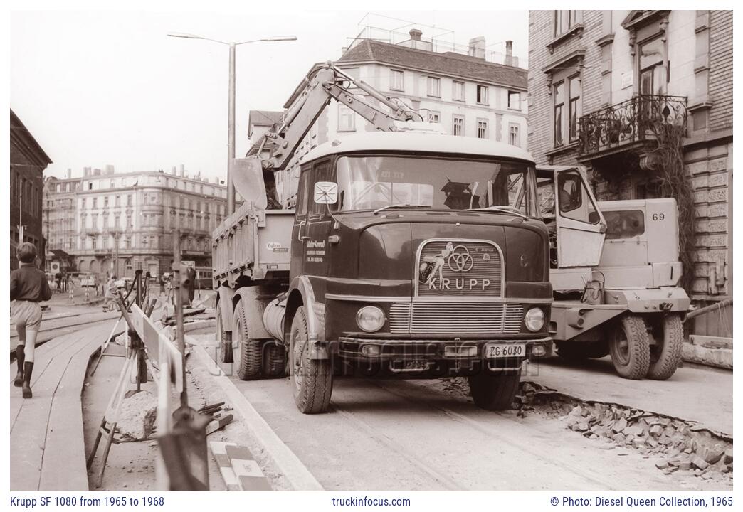 Krupp SF 1080 from 1965 to 1968 Photo 1965