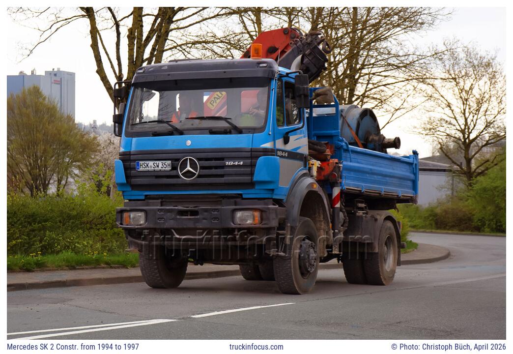 Mercedes SK 2 Constr. from 1994 to 1997 Photo April 2026
